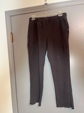 Women’s Aerie Black Pull-On Jogger Pants